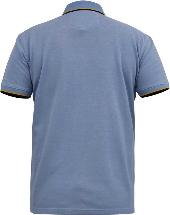 Actual product image DUKE D555 Mens Talbot Pique Jacquard Kingsize Polo Shirt (3XL)
