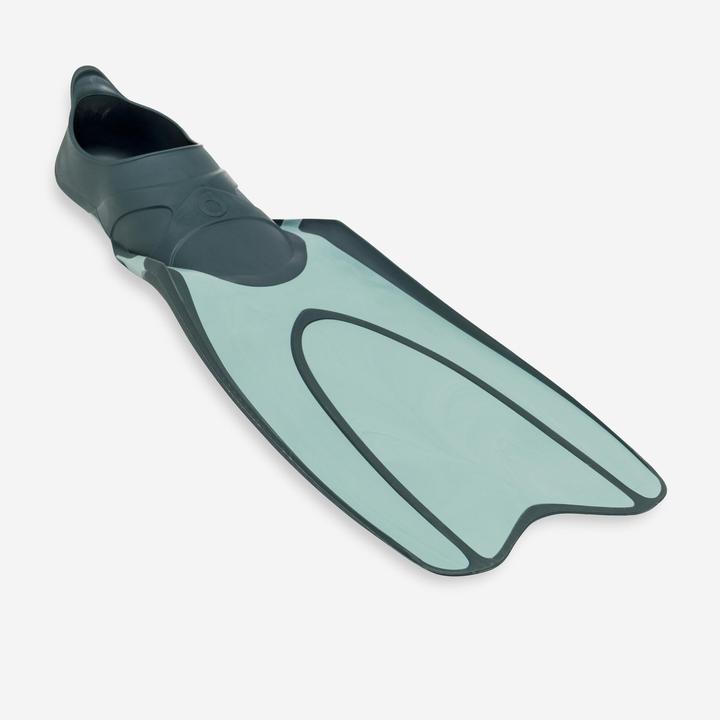 Actual product image Subea Diving fins FF 100 React Marbre khaki (44, 45)
