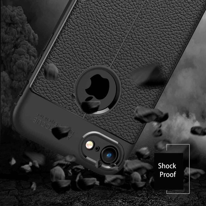 Actual product image Cadorabo TPU Cover Faux Leather Structure (Apple iPhone 7, Apple iPhone SE (2nd Gen))
