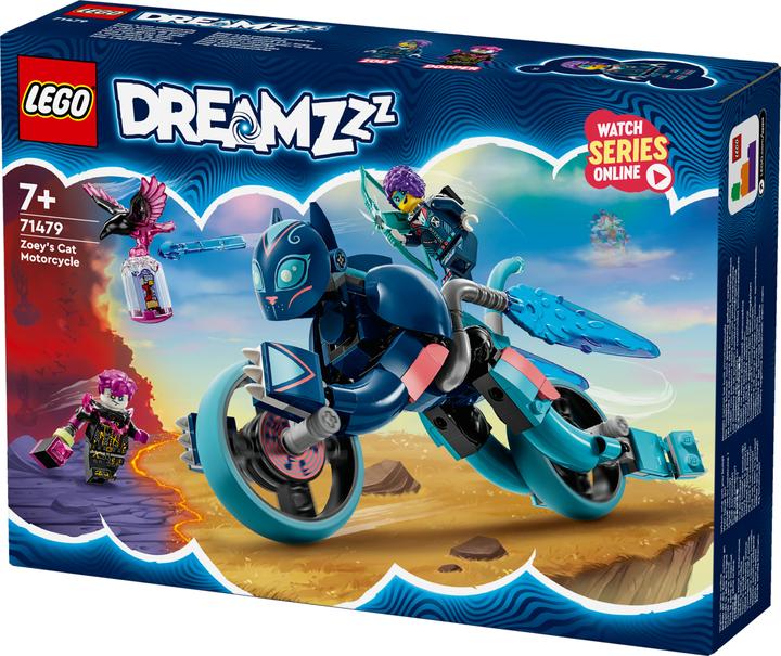 Actual product image LEGO Zoey's cat motorbike (71479, LEGO Dreamzzz)