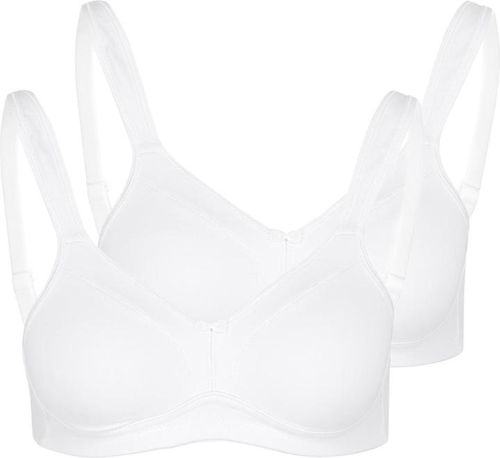 Immagine prodotto Susa Confezione da 2 di reggiseno Comfort Topsy senza ferretto (90 C, Confezione da 2)