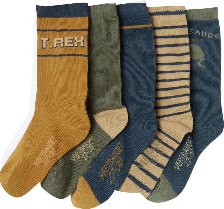 Produktbild Vertbaudet 5er-Pack Jungen Dino-Socken (5er Pack, 31, 34)