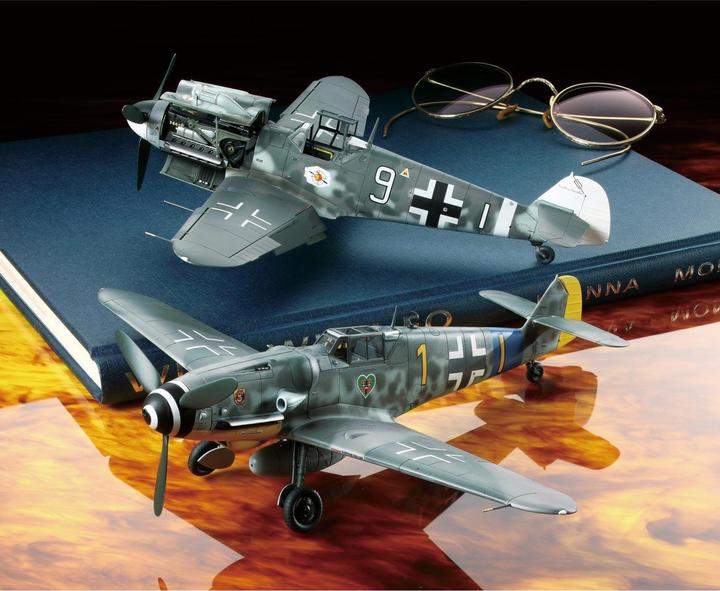 Actual product image Tamiya Messerschmitt Bf109 G-6 CH Decals