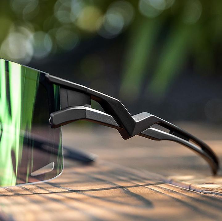 Immagine prodotto Rockbros Occhiali da ciclismo polarizzati con protezione UV e inserto correttivo - Bianco (Nero)