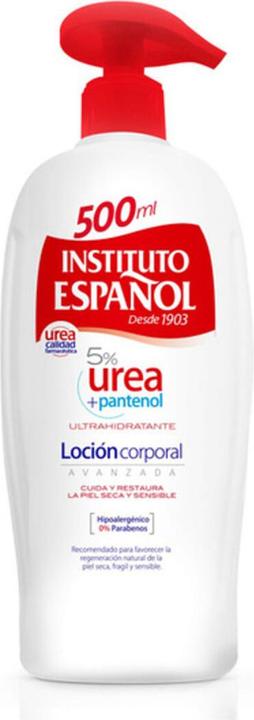 Instituto Español Lotion corporelle à l'urée 5% + Pantenol (500 ml) (Lotion pour le corps, 500 ml)
