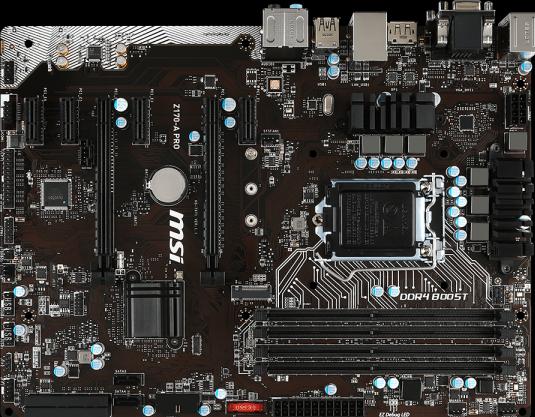 MSI Z170-A Pro (LGA 1151, Intel Z170, ATX)