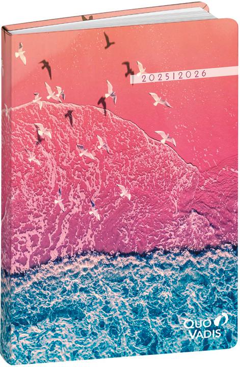 Image du produit Quo Vadis Eurotextagenda Respire 25/26 1282534Q 1T/1S 12M Vögel ML 12x17cm (12 x 17 cm, Anglais, Allemand, Français, Italien, Espagnol, Néerlandais)