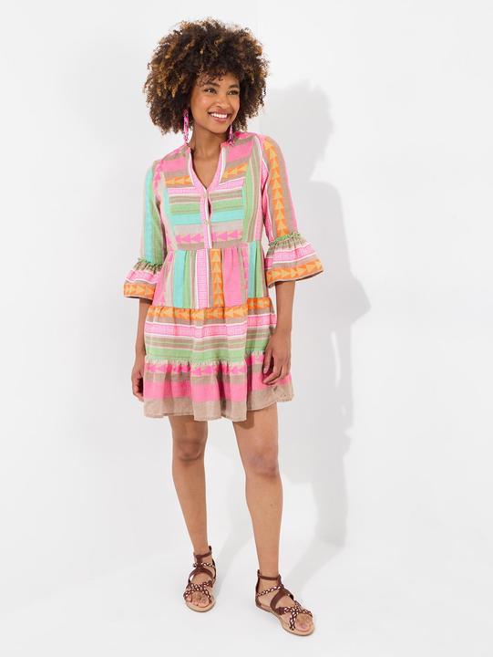 Produktbild Joe Browns Boho Jacquard Flared Sleeve Tunic Mini Dress (12)
