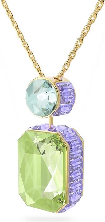 Actual product image Swarovski Orbita Octagon Necklace (Swarovski Metal, 38 cm)