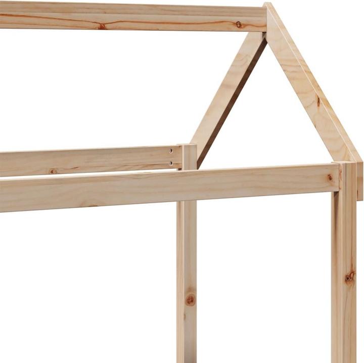 Actual product image VidaXL Day bed and bench with roof (90 x 200 cm)