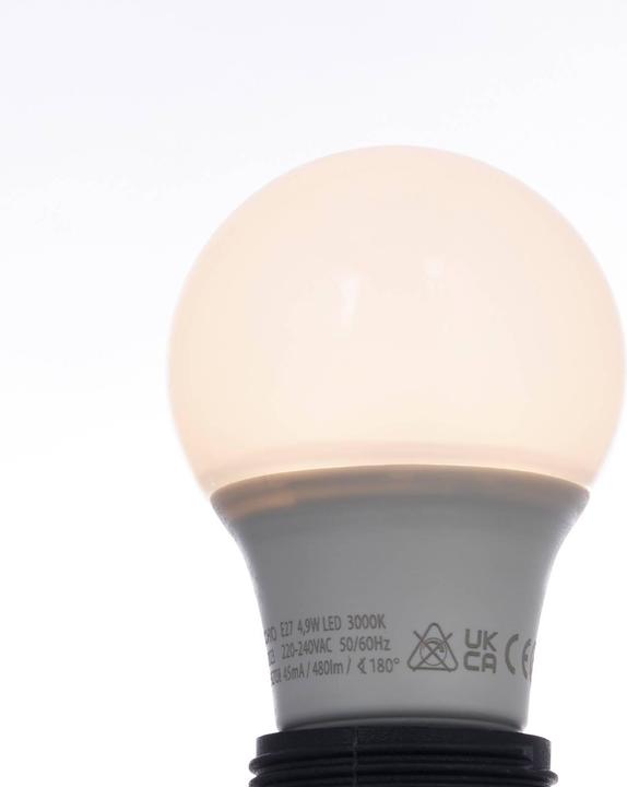 Image du produit Arcchio Lampe LED E27 A60 4,9W 3.000K opale (E27, 4.90 W, 470 lm, 1 x, F)