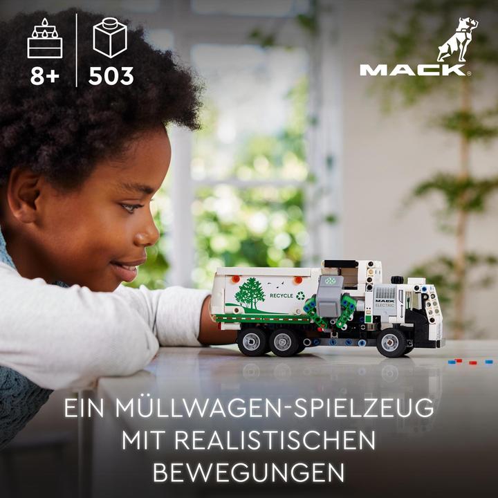 Actual product image LEGO 42167 Mack® LR Electric Garbage Truck (42167, LEGO Technic)