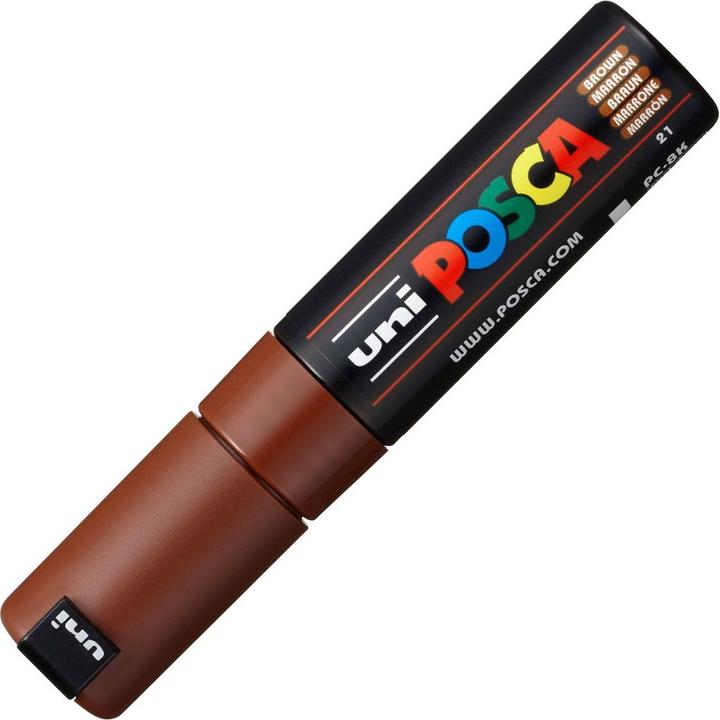 Produktbild Posca Marker PC-8K Keilspitze (Braun, 8 mm, 1 x)