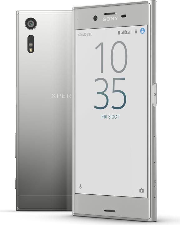 Sony Xperia XZ (64 GB, Platinum, 5.20", Hybrid Dual SIM, 23 Mpx, 4G)