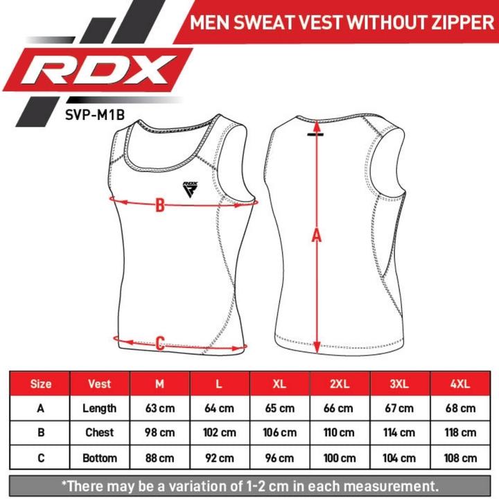 Actual product image Rdx Men's Sweat Jacket For Weight Loss