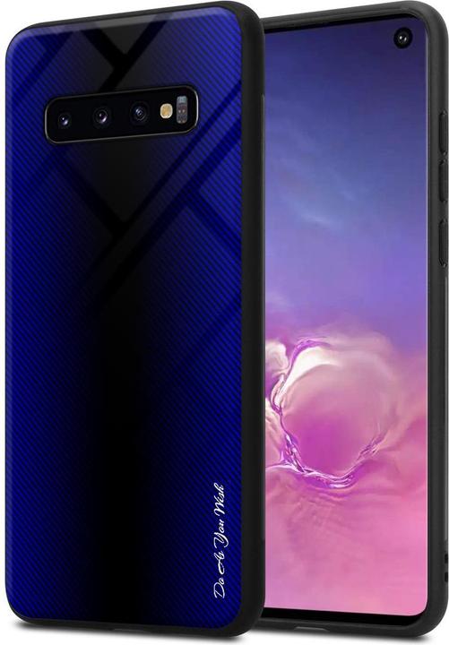 Immagine prodotto Cadorabo Copertura di vetro a strisce in TPU (Samsung Galaxy S10)