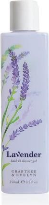 Actual product image Aromatherapy Associates Crabtree & Evelyn Lavender Bath & Shower Gel 250ml (250 ml)