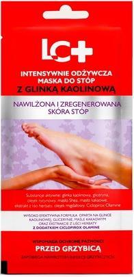 Produktbild NoName LC+ Intensywnie odżywcza maska do stóp z Glinką Kaolinową 35ml (Fussmaske, 35 ml)