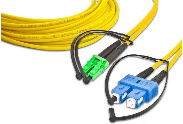 Lightwin LWL Duplex Patchkabel (CAT6e, 10 m)