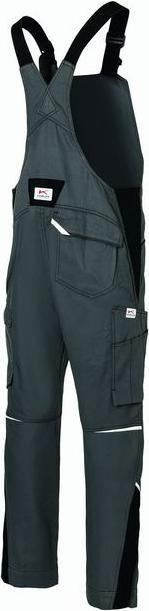 Actual product image Kübler Dungarees ICONIQ cotton anthracite/black shape 3140 size 58 (58)