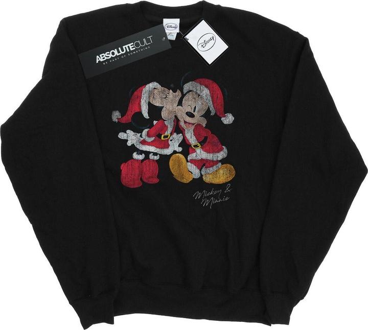 Immagine prodotto Disney Mickey And Minnie Christmas Kiss Felpa Ragazzi (140, 146)