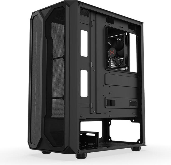 Produktbild Krux Odys Case (KRX0097) Black (mATX, ATX)