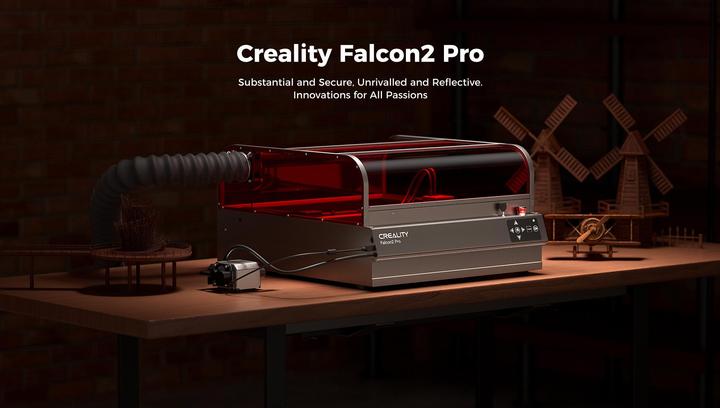 Image du produit Creality Cr-Laser Falcon 2 Pro 40w 3d Laser Cutter