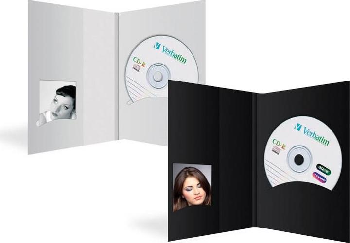 Actual product image Daiber 1x100 passport photo folders with CD-Rom compartment up to 10x15 (10 x 15 cm, 100 x)