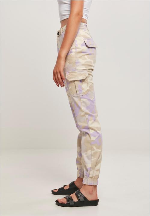 Produktbild Urban Classics Ladies High Waist Camo Cargo Pants - 5710 (33)
