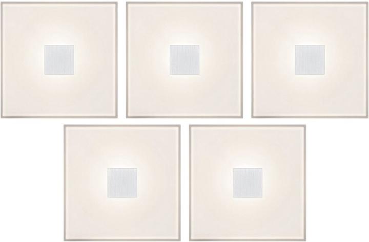 Immagine prodotto Paulmann Apparecchio LumiTiles Basic Set 5x0.8W (Bianco caldo, 1 cm, Interno)