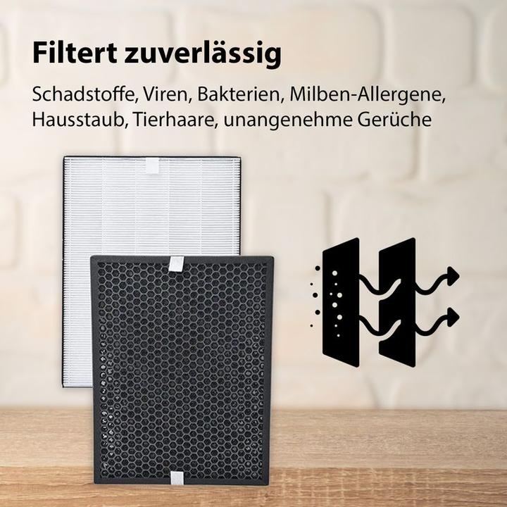 Produktbild Hermex Alternativer HEPA-Filter FY1410 für Philips Luftreiniger 1000er Serie (1 x)