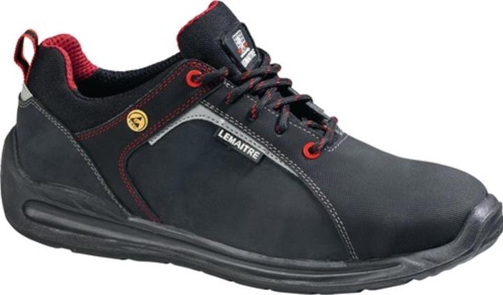 Lemaitre Chaussures de sécurité Super X Low taille 43 noir S3 SRC ESD EN ISO 20345 Nubuck (S3, 43)