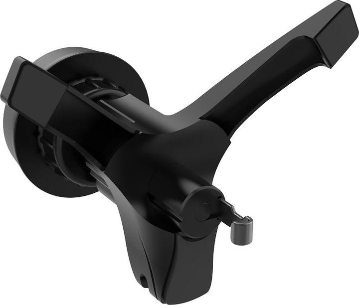 Actual product image Ugly Rubber car holder CLIP magnetic to grille with stabilizer black