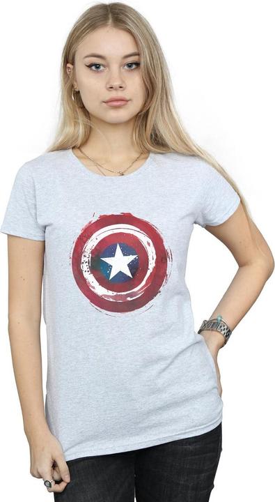 Produktbild Captain America Splatter Shield TShirt (M)