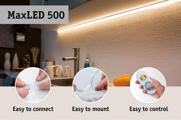 Actual product image Paulmann MaxLED 500 Full-Line COB Stripe Set (Warm white, 150 cm, Indoor)