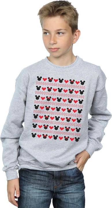 Immagine prodotto Disney Mickey And Minnie Christmas Hearts Felpa Ragazzi (152, 158)