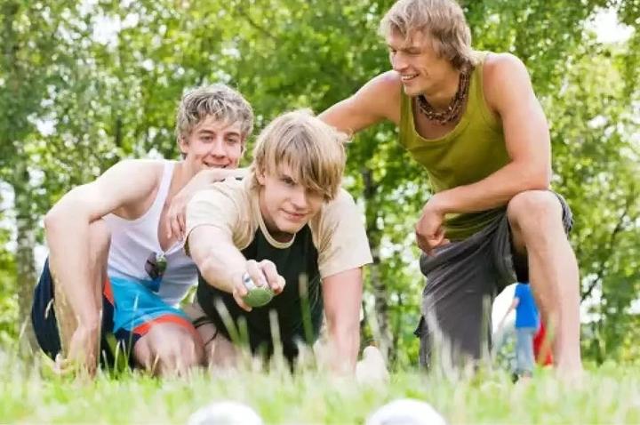 Image du produit Kruzzel BOCCIA Pétanque BOULE SPIEL mit 6 Boulekugeln im Set (6 x, 73 mm)