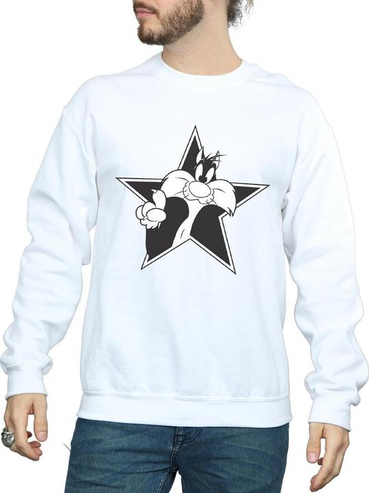 Image du produit Looney Tunes - Sweat SYLVESTER MONO STAR - Homme (S)