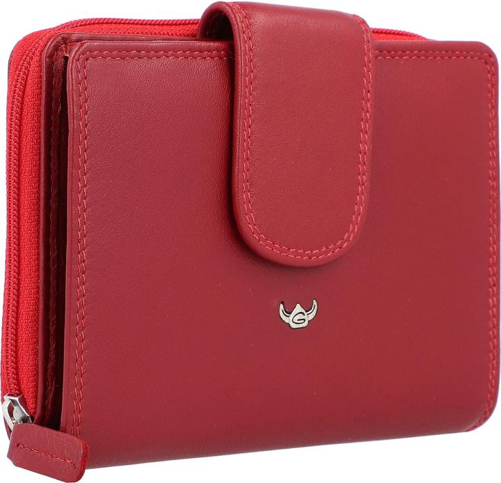 Actual product image Golden Head Polo wallet RFID leather 12.5 cm