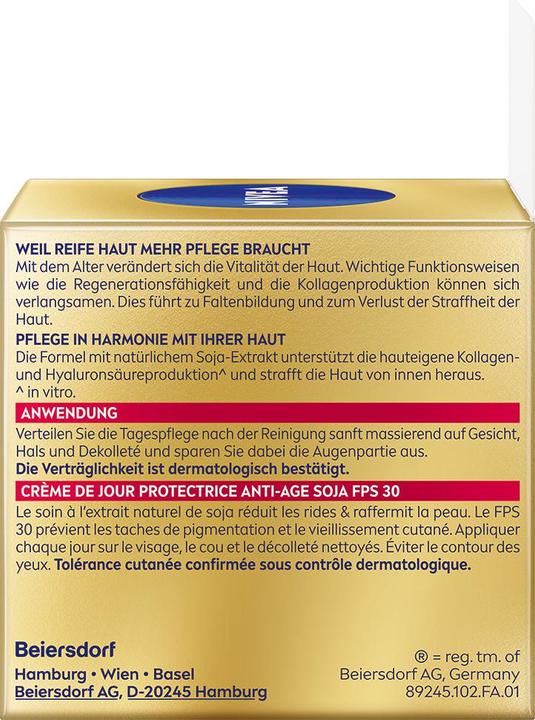 Actual product image NIVEA Vital Soy Protective Day Care SPF30 (50 ml, Day cream, SPF 30)