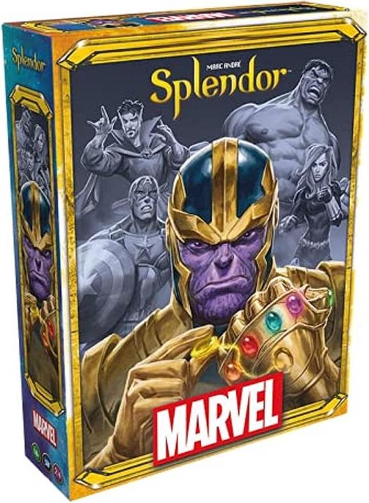 Actual product image Asmodée SCOD0068 - Splendor Marvel - Card game, 2-4 players, ages 10+ (DE edition) (German)