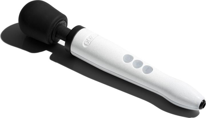 Actual product image Doxy Die Cast R Rechargeable Wand Massager Stardust - White
