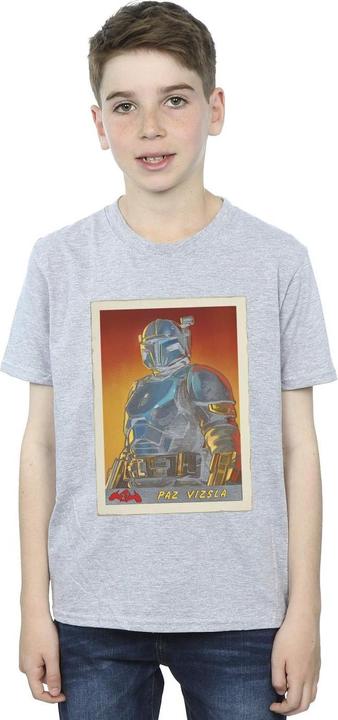 Immagine prodotto Star Wars The Mandalorian Paz Vizla Card Maglietta Ragazzi (104)
