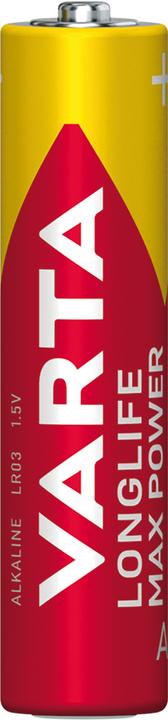 Actual product image Varta LONGLIFE Max Power (4 pcs., AAA, 1280 mAh)