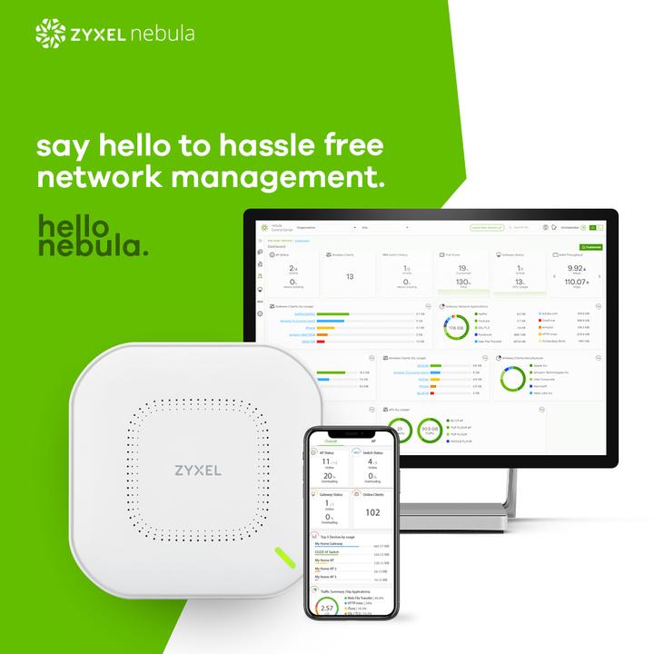 Produktbild Zyxel Nebula NWA110AX 3er-Pack (1200 Mbit/s)
