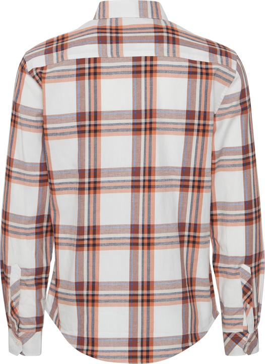 Actual product image Blend long sleeve plaid shirt with pocket (XL)