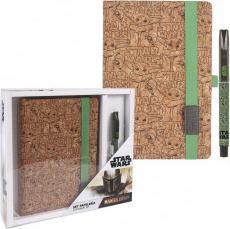 Actual product image The Mandalorian stationery set the child, brown