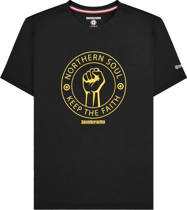 Actual product image Lambretta Mens Northern Soul T-Shirt (4XL)