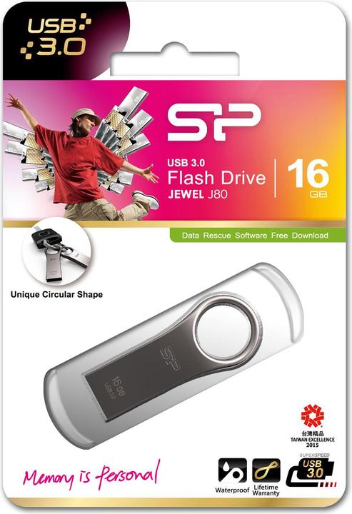 Immagine prodotto Silicon Power Gioiello J80 (16 GB, USB-A, USB 3.0)