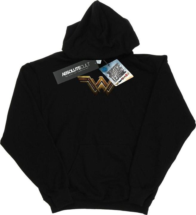 Image du produit - Sweat à capuche JUSTICE LEAGUE MOVIE WONDER WOMAN EMBLEM - Fille (152, 158)